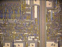 A terahertz scanner from Applied Research & Photonics (ARP) is able to scan the intricate patterns on a wafer undergoing the fabrication process for defects. A terahertz scanner from Applied Research & Photonics (ARP) is able to scan the intricate patterns on a wafer undergoing the fabrication process for defects.