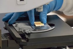 To see the intended information encoded into this plasmonic structure, a person must look through an IR lens or camera tuned to the correct IR band. To see the intended information encoded into this plasmonic structure, a person must look through an IR lens or camera tuned to the correct IR band.