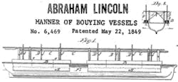 Lincoln patent drawings. Lincoln patent drawings.