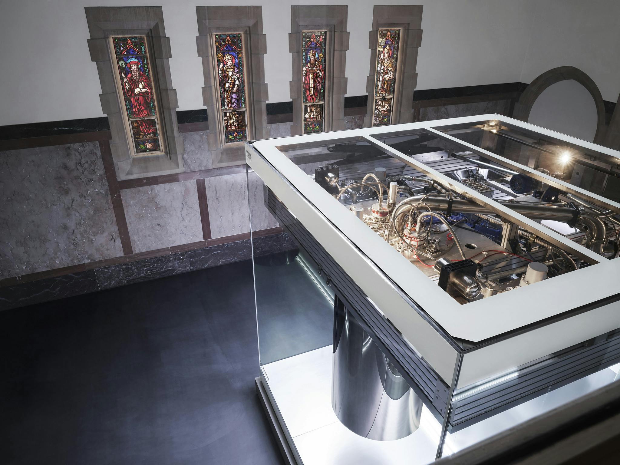 IBM&rsquo;s Quantum System One at Rensselaer Polytechnic Institute. It was unveiled in April 2024 in RPI&rsquo;s Voorhees Computing Center, a former cathedral, and is the first to be installed on a university campus.