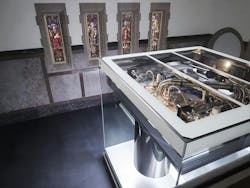 IBM’s Quantum System One at Rensselaer Polytechnic Institute. It was unveiled in April 2024 in RPI’s Voorhees Computing Center, a former cathedral, and is the first to be installed on a university campus. IBM’s Quantum System One at Rensselaer Polytechnic Institute. It was unveiled in April 2024 in RPI’s Voorhees Computing Center, a former cathedral, and is the first to be installed on a university campus.