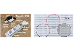 External cooling performance of the radiative cooler. External cooling performance of the radiative cooler.