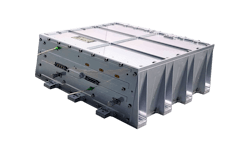 Exail’s fully integrated optical transceiver. Exail’s fully integrated optical transceiver.