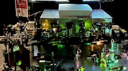 The team’s dual-comb spectroscopy system produces precise and stable frequencies. The team’s dual-comb spectroscopy system produces precise and stable frequencies.