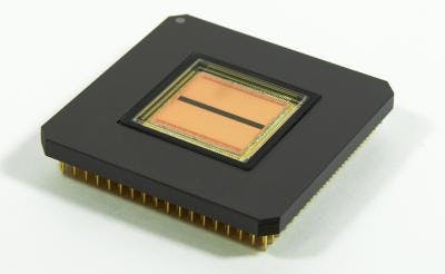 A 60-line sensor checks freshy minted bills for errors in their anticounterfeiting features.