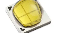 Lumileds' Luxeon MX multi-die LED emits 1200 lm at a 150 lm/W efficiency (and can do this at 85°C), enabling a system efficiency, which includes optics and such, of 120 lm/W.