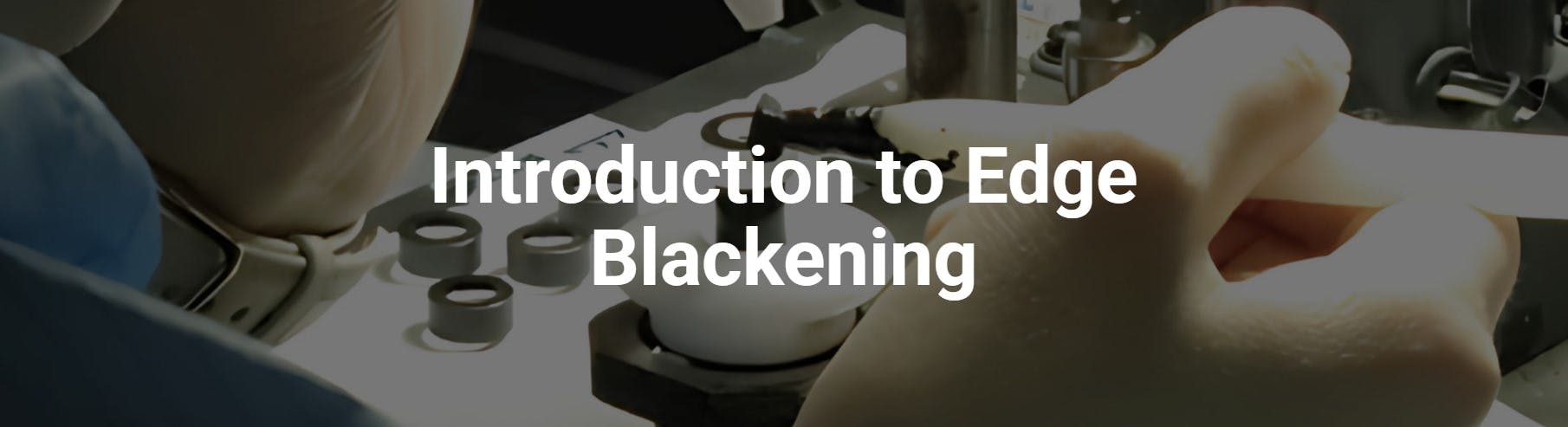 Introduction to Edge Blackening
