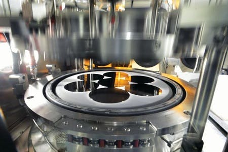 Gallium nitride (GaN) growth chamber.