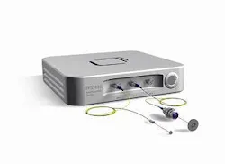 A 2012 CLEO/Laser Focus World Innovation Award honorable mention was given to attocube systems AG for itsextremely compact, non-invasive, and multiple-channel interferometric displacement sensor system.