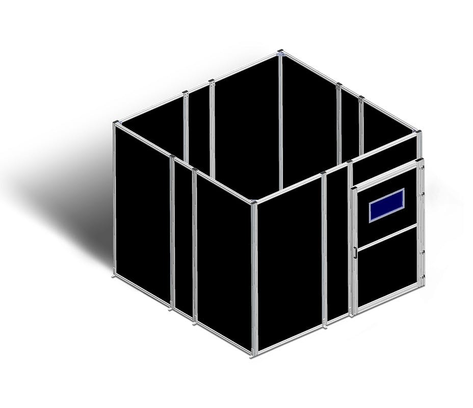 Laservision's Welding Booth