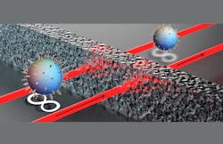 Two entangled photons, A and B, are engineered to be topological. After passing through a noisy real-world system, the entanglement decays but the topology remains intact. Two entangled photons, A and B, are engineered to be topological. After passing through a noisy real-world system, the entanglement decays but the topology remains intact.