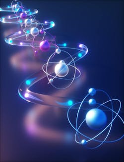 Abstract artwork demonstrating the concept of an all-to-all quantum network enabled by this work. Abstract artwork demonstrating the concept of an all-to-all quantum network enabled by this work.