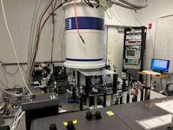 Closeup shot of the team’s setup. Credit: Dason Kim Closeup shot of the team’s setup. Credit: Dason Kim