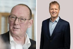 Pim Kat, CEO of Amazec Photonics (left), and Eelko Brinkhoff, CEO of PhotonDelta (right). Pim Kat, CEO of Amazec Photonics (left), and Eelko Brinkhoff, CEO of PhotonDelta (right).