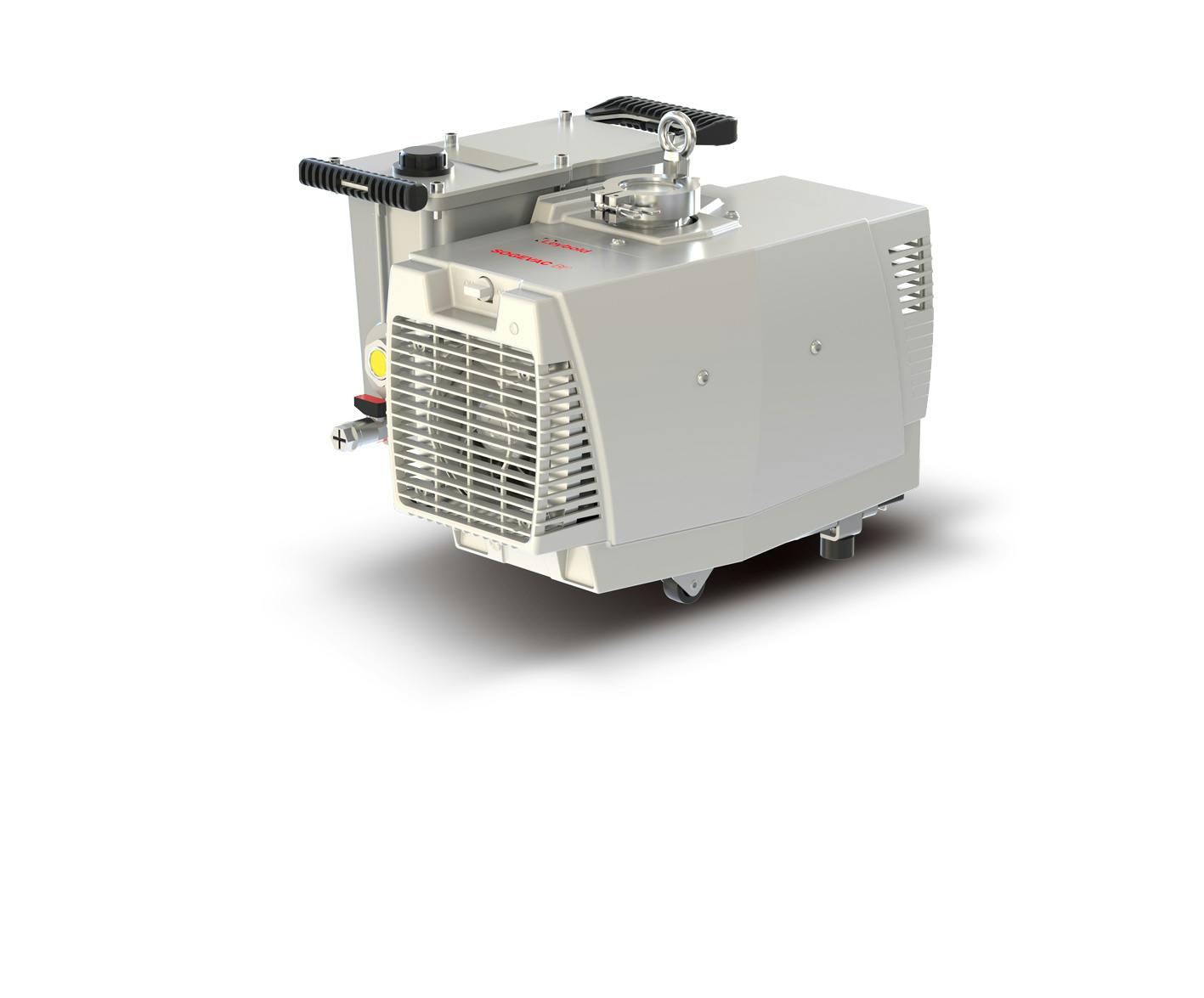 The SOGEVAC BI&sup2; offers more installation space thanks to its compact design. Courtesy of Leybold GmbH.