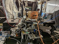 A chamber surrounding a qubit at Duke University. A chamber surrounding a qubit at Duke University.