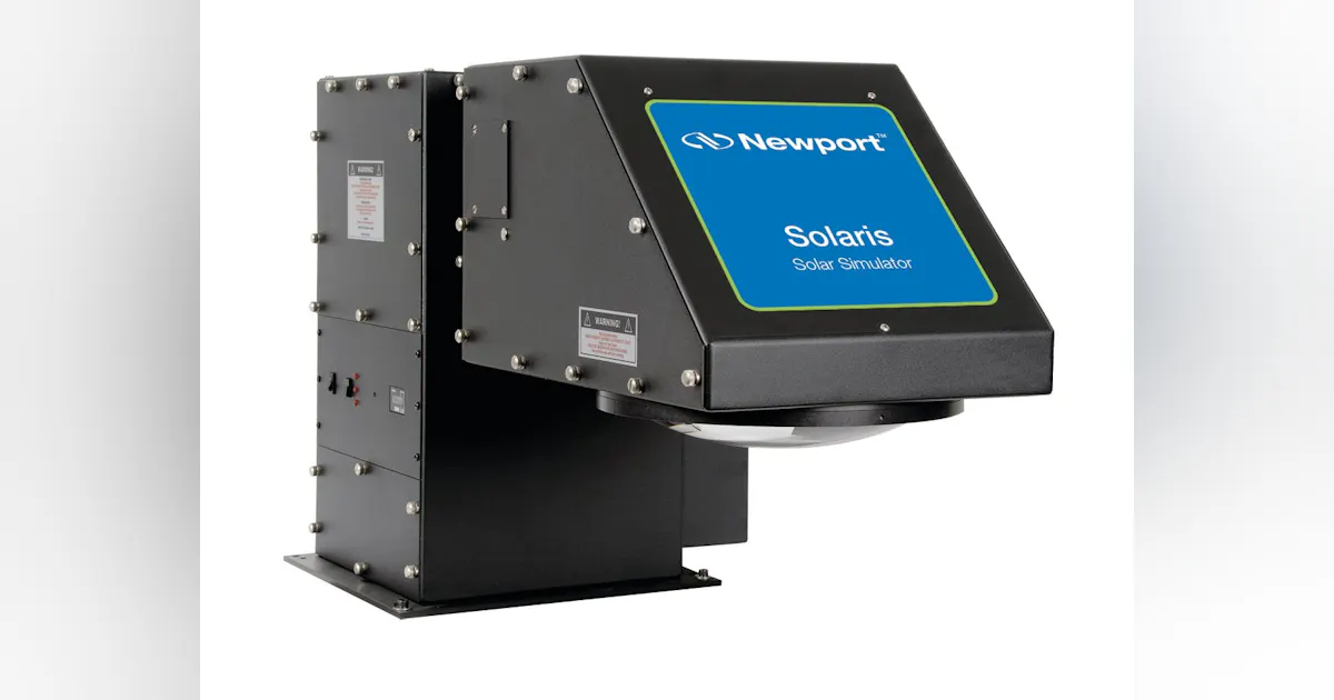 Solar Simulator Newport Solar simulators offer output beams up to 12 × 12 in. | Laser Focus World