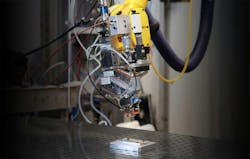 FIGURE 3. Cailabs’ beam shaping technology integrated into a Precitec laser beam welding head. FIGURE 3. Cailabs’ beam shaping technology integrated into a Precitec laser beam welding head.