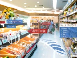 AR glasses enable seamless shopping experiences by automatically recognizing selected items and completing payments—no cash register required. Personalized recommendations and targeted advertisements are displayed in real time for each customer. AR glasses enable seamless shopping experiences by automatically recognizing selected items and completing payments—no cash register required. Personalized recommendations and targeted advertisements are displayed in real time for each customer.