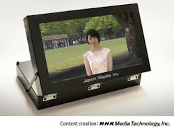 JDI and NHK-MT create 17-in. light-field display that allows 3D video without glasses. JDI and NHK-MT create 17-in. light-field display that allows 3D video without glasses.