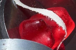 A gummy bear is prepared for positronium annihilation. A gummy bear is prepared for positronium annihilation.