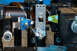 FIGURE 2. Photonic and terahertz circuits integrated and tested on a single chip. FIGURE 2. Photonic and terahertz circuits integrated and tested on a single chip.