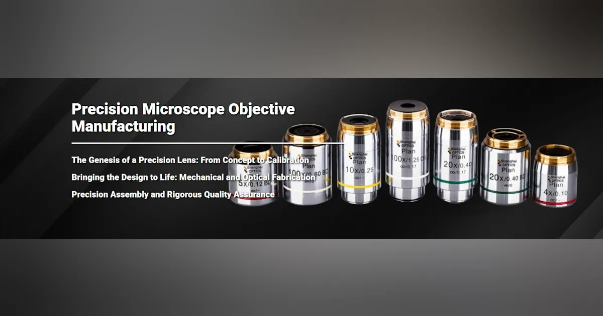 Laser Microscope Names Precision Microscope Objective Manufacturing | Laser Focus World