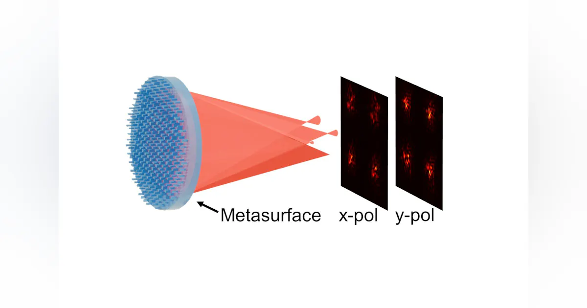 Metasurface Detection Optical system taps nanostructured birefringent metasurface to detect ...