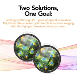 IDEX Health & Science's BrightLine 2.0 Semrock optical filters. IDEX Health & Science's BrightLine 2.0 Semrock optical filters.