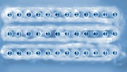 OZ Optics Ltd.'s 2D Fiber Matrix Array (FMA) assemblies. OZ Optics Ltd.'s 2D Fiber Matrix Array (FMA) assemblies.