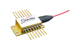SemiNex Corp.'s high-power, narrow-linewidth external cavity laser (ECL). SemiNex Corp.'s high-power, narrow-linewidth external cavity laser (ECL).