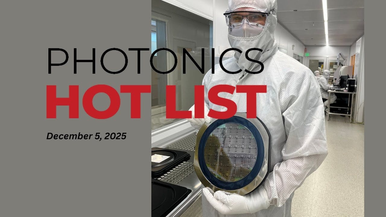 Photonics Hot List: December 5, 2025