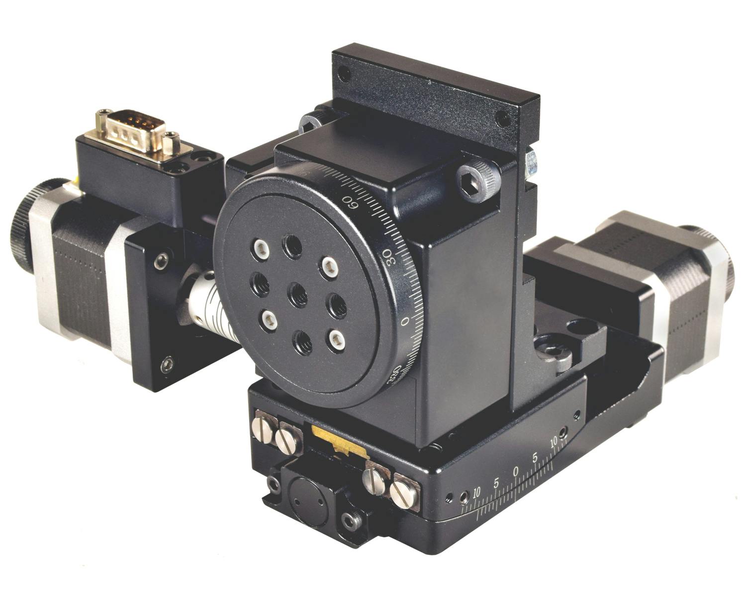 OES- AK110-10-60V Goniometer-Rotary Stages 4x5x300