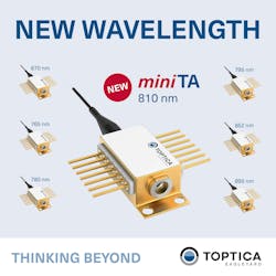 The miniTA 810 nm is now available The miniTA 810 nm is now available