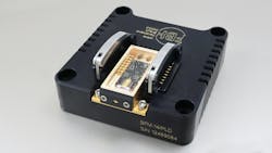 LiDAR laser module in fixture LiDAR laser module in fixture