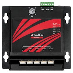 Antaira's Ultra-Thin, 5-port Flat Mount PoE+ Switch Antaira's Ultra-Thin, 5-port Flat Mount PoE+ Switch