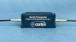 In-Line Multimode Fiber Speckle Homogenizer