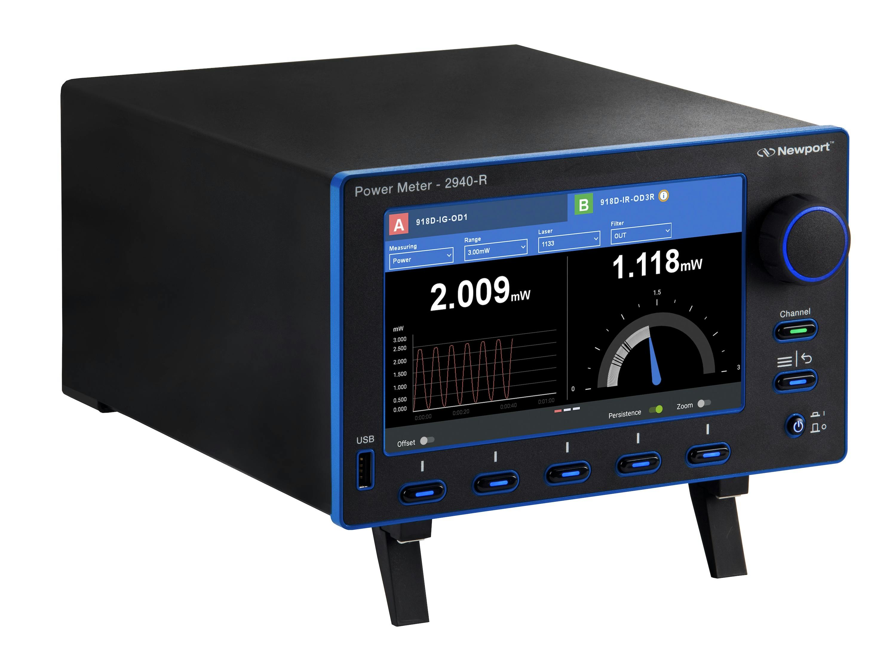 Newport&trade; Advanced Benchtop Optical Power Meters