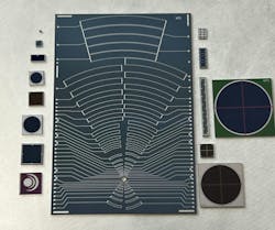 The Marktech West 64 Element Silicon Photodiode Array (above Center) Has Active Areas From 001mm² To 35mm², A 3500 X Difference On The Same Monolithic Chip The Marktech West 64 Element Silicon Photodiode Array (above Center) Has Active Areas From 001mm² To 35mm², A 3500 X Difference On The Same Monolithic Chip