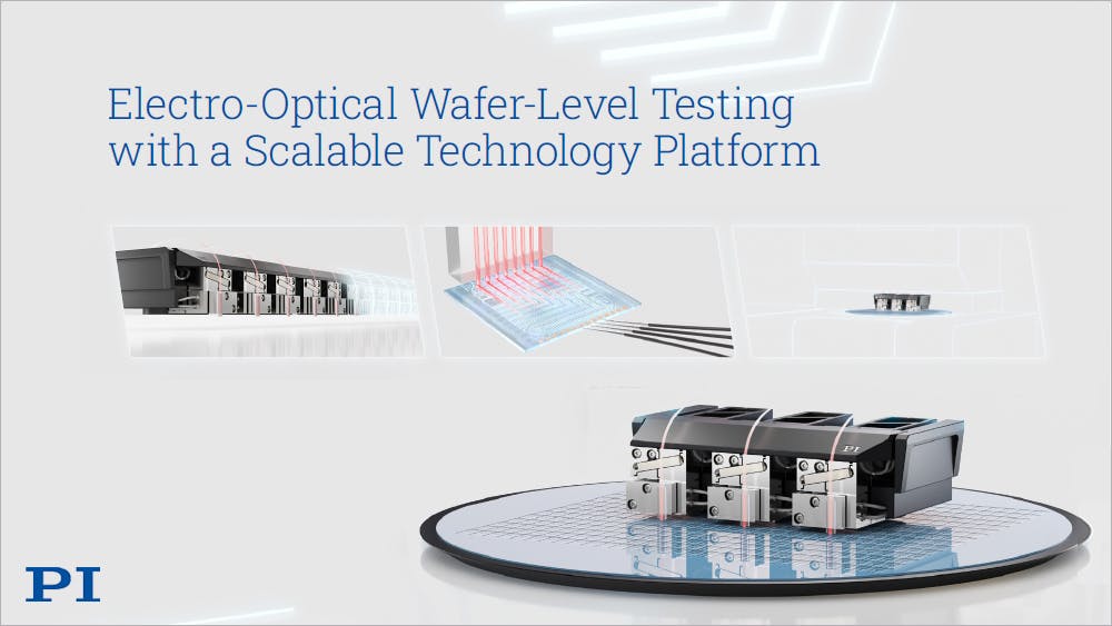 Parallel Miniaturized Piezoelectric Alignment Engines With Fly Height Sensors Enable Faster Pic Wafer Testing