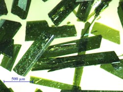 Single crystal used by Yamaguchi’s team. Single crystal used by Yamaguchi’s team.