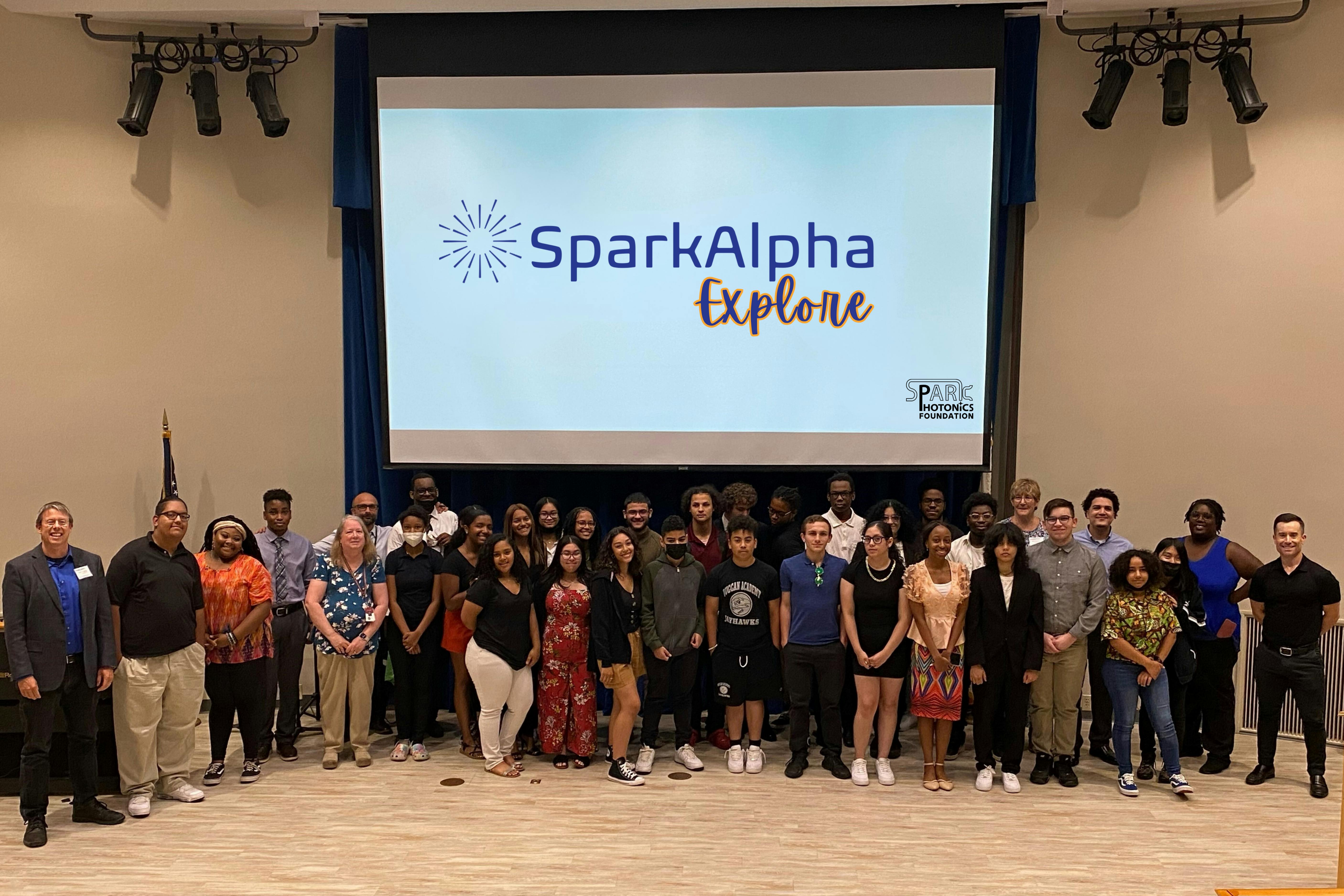 A Spark Photonics Foundation final pitch event.