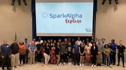 A Spark Photonics Foundation final pitch event. A Spark Photonics Foundation final pitch event.