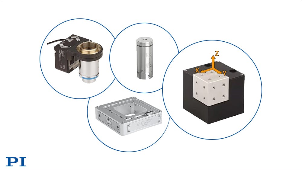 Flexure Guided Piezo Stages Provide Advantages Over Traditional Motorized Stages In Many Advanced Motion Control Applications, From Astronomy To Z Axis Wafer Metrology