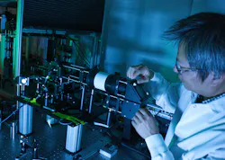 A moment of focus in the Smith Lab: perfecting a prototype SAM-integrated multiphoton imaging system for the next leap in imaging technology. A moment of focus in the Smith Lab: perfecting a prototype SAM-integrated multiphoton imaging system for the next leap in imaging technology.