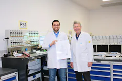 (from left) Christian Bothe (Quality Management Project Manager) and Martin Bender (Managing Director) are delighted with the certification in the newly opened Whiteroom. (from left) Christian Bothe (Quality Management Project Manager) and Martin Bender (Managing Director) are delighted with the certification in the newly opened Whiteroom.