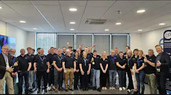 Celebrating the acquisition of Bay Photonics by AMS Technologies in Paignton, United Kingdom. © Bay Photonics Ltd Celebrating the acquisition of Bay Photonics by AMS Technologies in Paignton, United Kingdom. © Bay Photonics Ltd