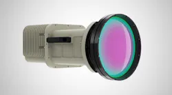 The Ophir KAMU long‑range MWIR f/4 SXGA thermal imaging camera series is a fully integrated system that pairs MKS’ continuous zoom optics with advanced video processing, consistent thermal performance, and MIL‑STD‑810‑class ruggedization for use in surveillance and Counter-Unmanned Aircraft Systems (C-UAS).
