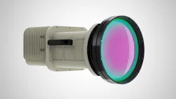 The Ophir KAMU long‑range MWIR f/4 SXGA thermal imaging camera series is a fully integrated system that pairs MKS’ continuous zoom optics with advanced video processing, consistent thermal performance, and MIL‑STD‑810‑class ruggedization for use in surveillance and Counter-Unmanned Aircraft Systems (C-UAS). The Ophir KAMU long‑range MWIR f/4 SXGA thermal imaging camera series is a fully integrated system that pairs MKS’ continuous zoom optics with advanced video processing, consistent thermal performance, and MIL‑STD‑810‑class ruggedization for use in surveillance and Counter-Unmanned Aircraft Systems (C-UAS).