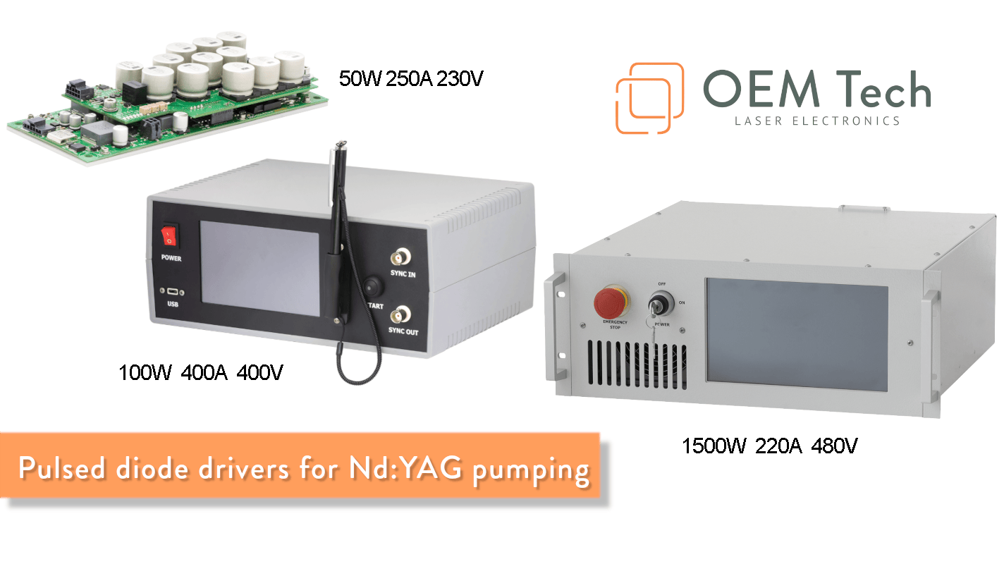Pulsed Diode Drivers for DPSSL pumping